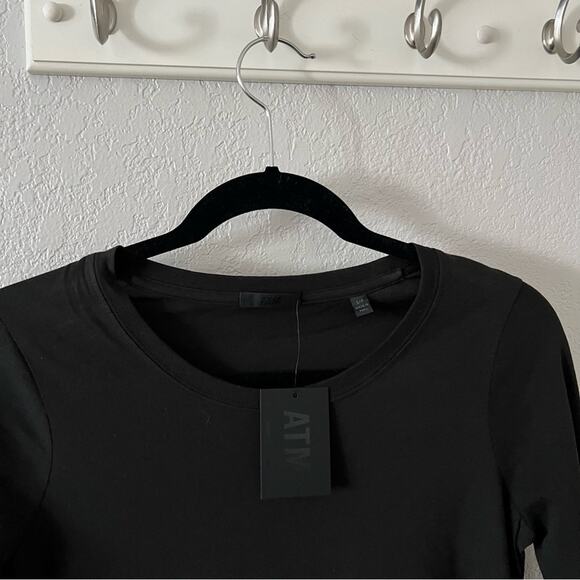 ATM Black Long Sleeve Tee - Picture 3 of 6